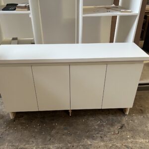 vestidor de melasmina blanca